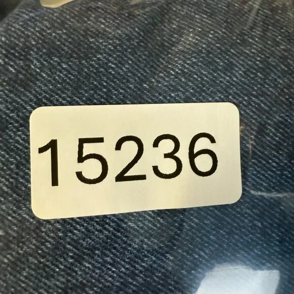 Kancan Jeans Womens 9/28 Blue Denim High Rise Wide Flare Leg Cargo Baggy Skater - Picture 6 of 6